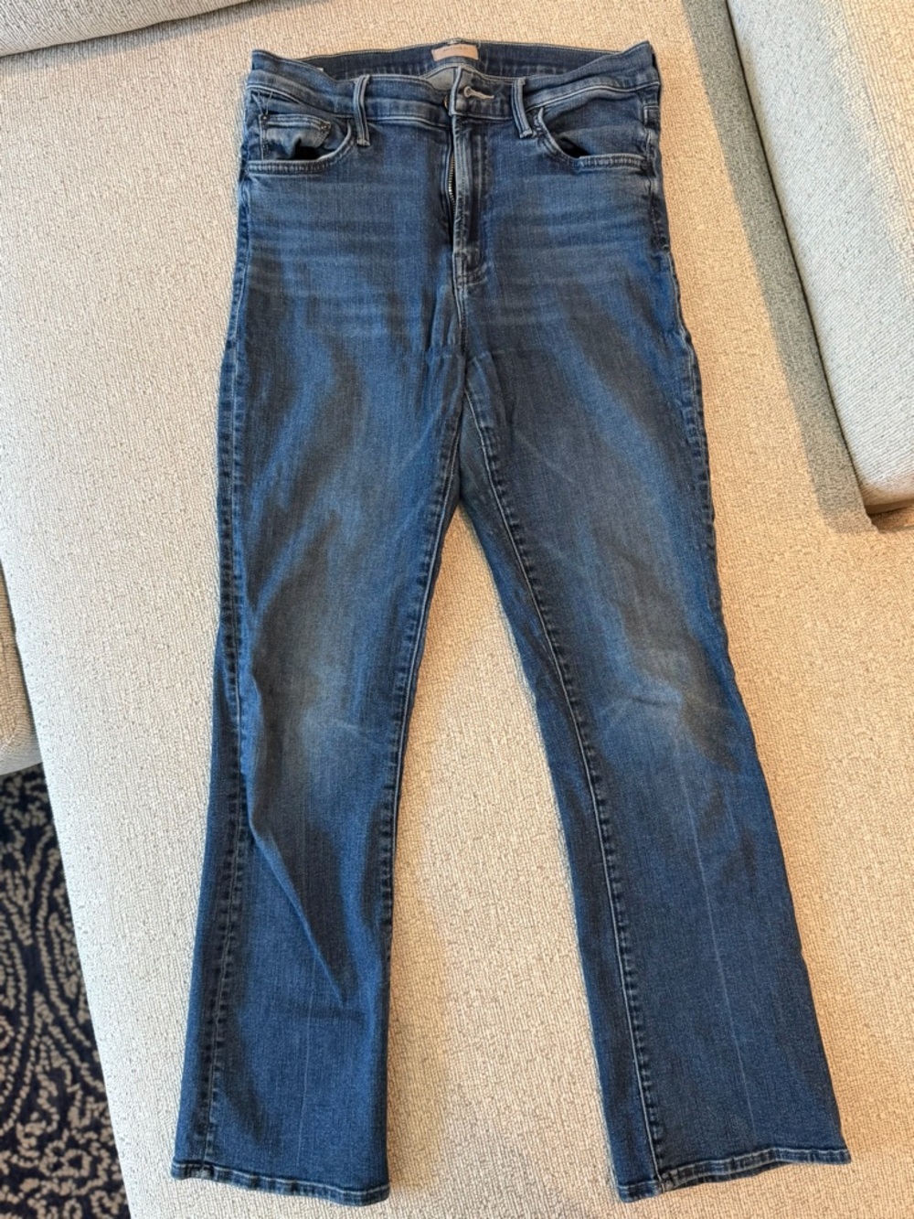 MOTHER The Outsider Ankle Jeans